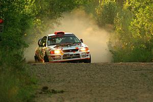 Richard Donovan / Greg Donovan Subaru Impreza on SS7, Refuge II.