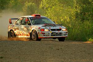 Richard Donovan / Greg Donovan Subaru Impreza on SS7, Refuge II.