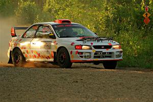Richard Donovan / Greg Donovan Subaru Impreza on SS7, Refuge II.