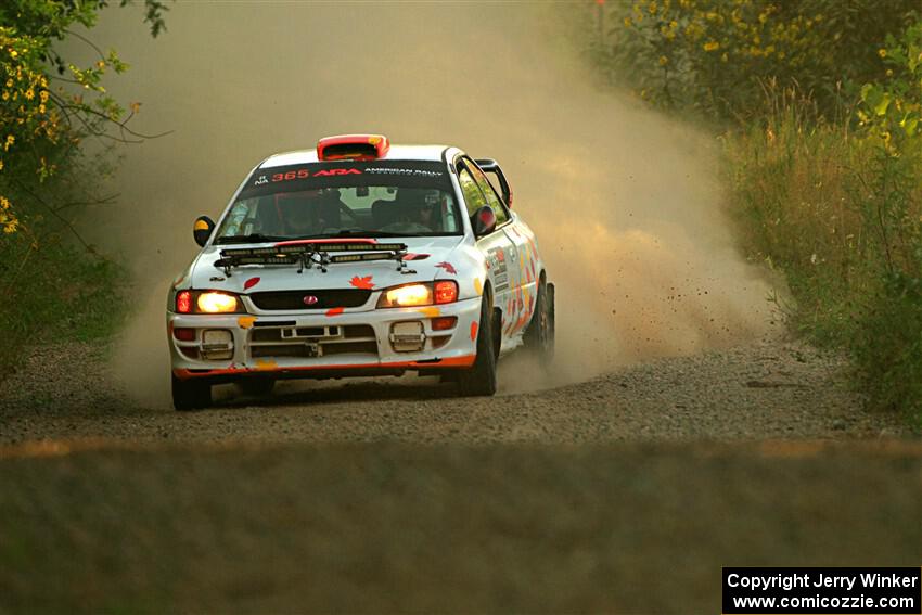 Richard Donovan / Greg Donovan Subaru Impreza on SS7, Refuge II.