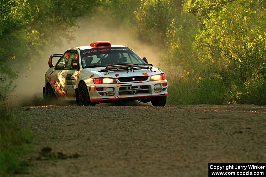 Richard Donovan / Greg Donovan Subaru Impreza on SS7, Refuge II.