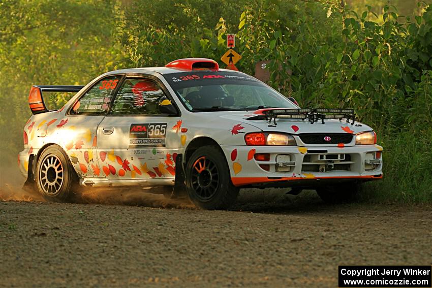 Richard Donovan / Greg Donovan Subaru Impreza on SS7, Refuge II.