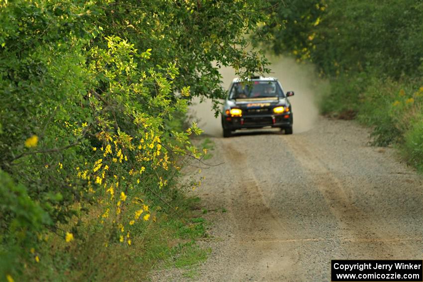 Jack Nelson / Isaac Zink Subaru Impreza on SS7, Refuge II.
