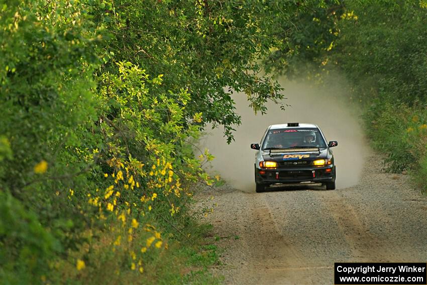 Jack Nelson / Isaac Zink Subaru Impreza on SS7, Refuge II.