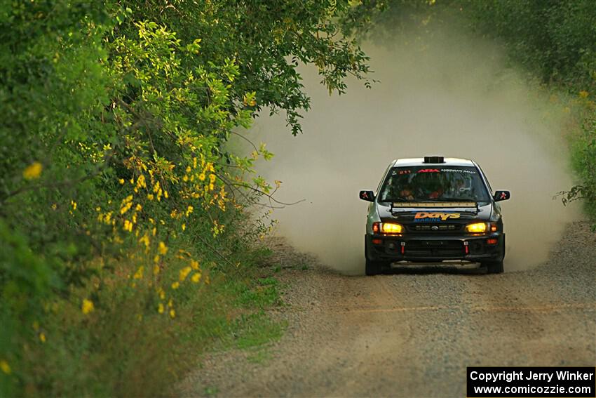 Jack Nelson / Isaac Zink Subaru Impreza on SS7, Refuge II.