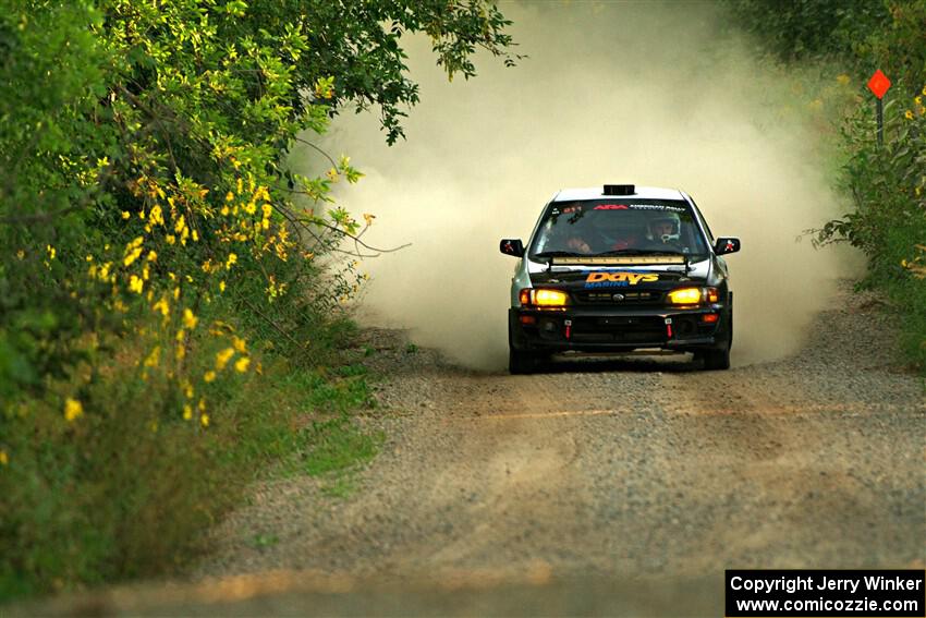 Jack Nelson / Isaac Zink Subaru Impreza on SS7, Refuge II.