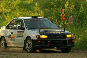 Jack Nelson / Isaac Zink Subaru Impreza on SS7, Refuge II.