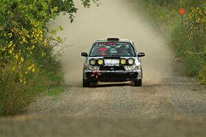 Peter Farrow / Jackson Sedivy Subaru WRX on SS7, Refuge II.