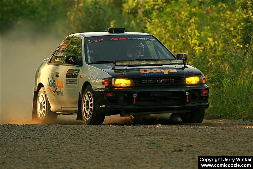 Jack Nelson / Isaac Zink Subaru Impreza on SS7, Refuge II.