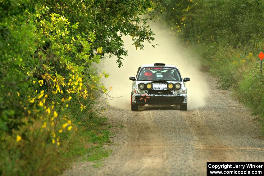 Peter Farrow / Jackson Sedivy Subaru WRX on SS7, Refuge II.