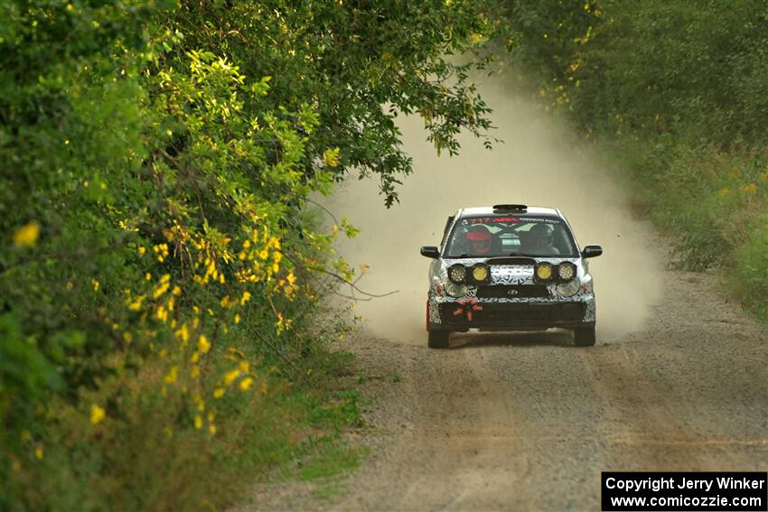Peter Farrow / Jackson Sedivy Subaru WRX on SS7, Refuge II.