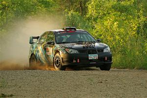Matt James / Jackie James Subaru Impreza on SS7, Refuge II.