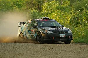 Matt James / Jackie James Subaru Impreza on SS7, Refuge II.
