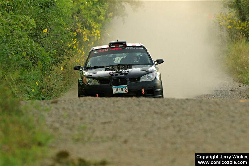 Matt James / Jackie James Subaru Impreza on SS7, Refuge II.