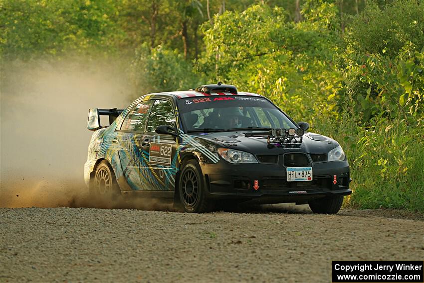 Matt James / Jackie James Subaru Impreza on SS7, Refuge II.