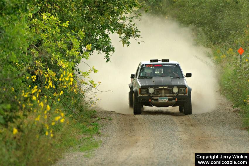 Scott Parrott / Shawn Silewski Chevy S-10 on SS7, Refuge II.