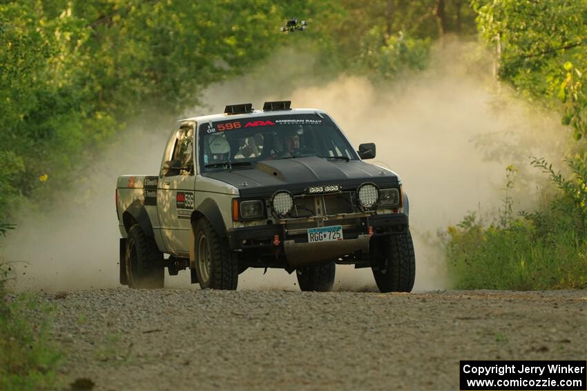 Scott Parrott / Shawn Silewski Chevy S-10 on SS7, Refuge II.
