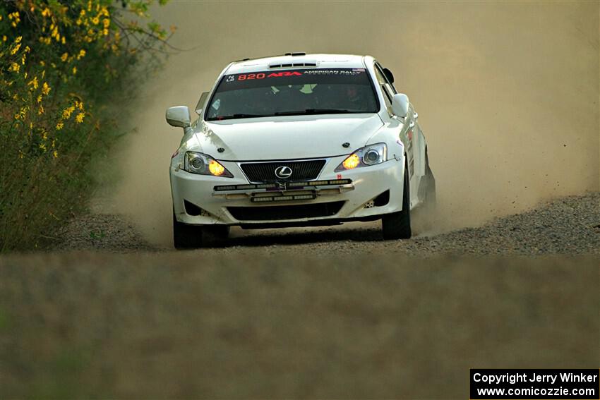 Scott Pedersen / Ryan Scott Lexus IS250 on SS7, Refuge II.