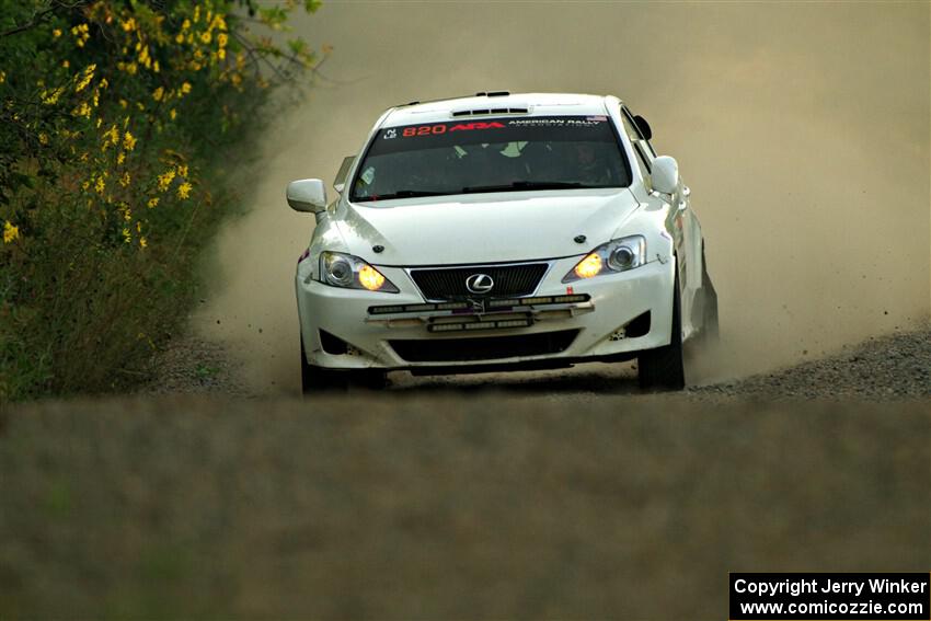 Scott Pedersen / Ryan Scott Lexus IS250 on SS7, Refuge II.