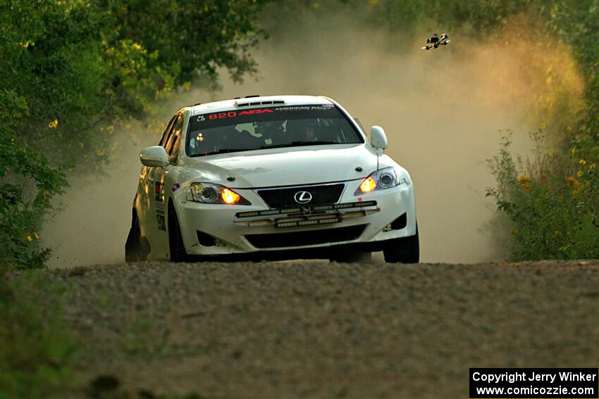 Scott Pedersen / Ryan Scott Lexus IS250 on SS7, Refuge II.
