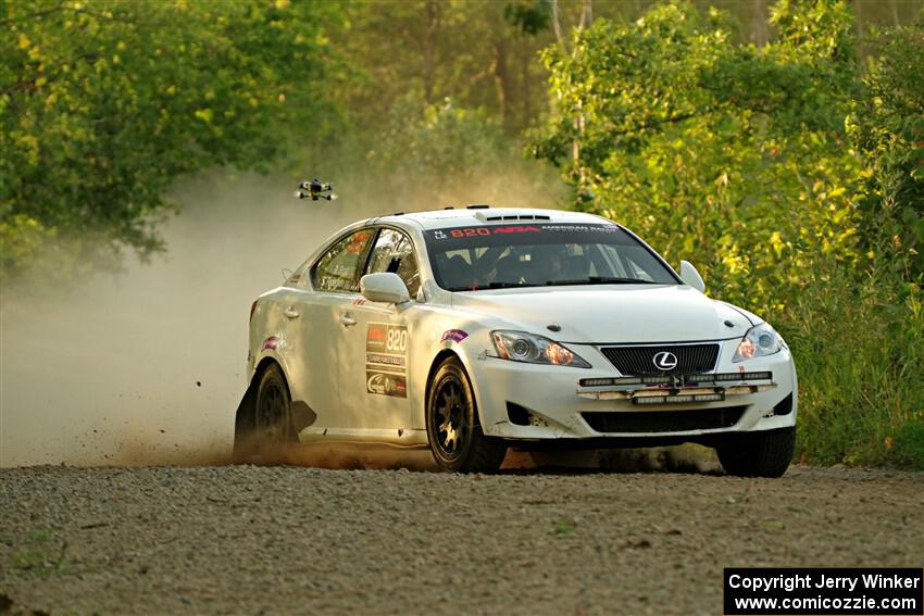 Scott Pedersen / Ryan Scott Lexus IS250 on SS7, Refuge II.