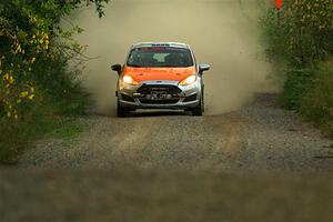 Brent Lucio / Tim Kohlmann Ford Fiesta on SS7, Refuge II.