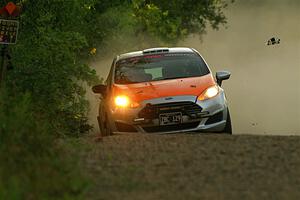 Brent Lucio / Tim Kohlmann Ford Fiesta on SS7, Refuge II.