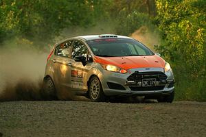 Brent Lucio / Tim Kohlmann Ford Fiesta on SS7, Refuge II.