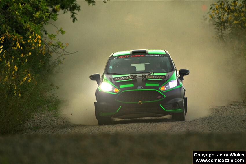 Nick Tippman / David Tippman Ford Fiesta ST on SS7, Refuge II.