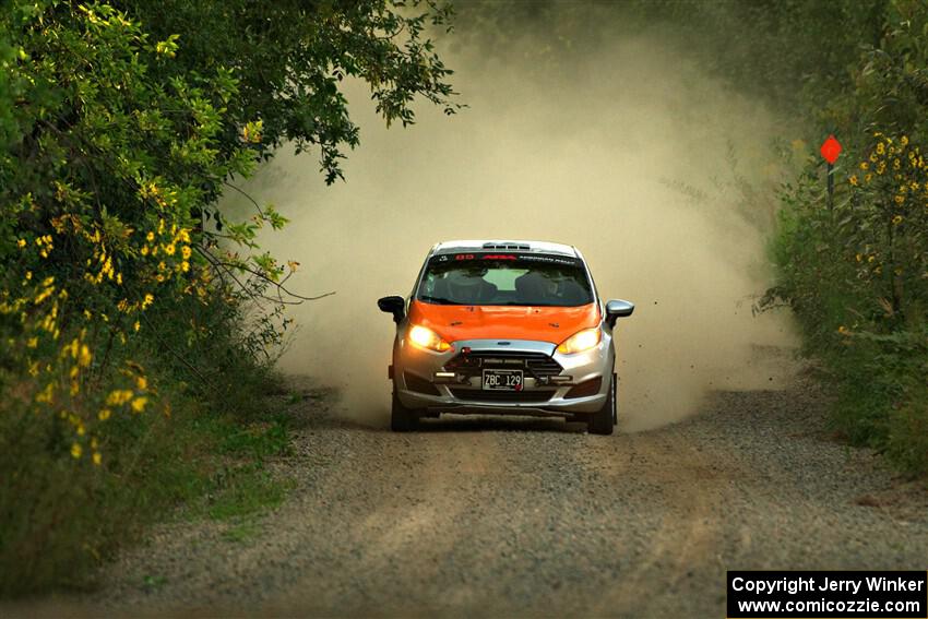Brent Lucio / Tim Kohlmann Ford Fiesta on SS7, Refuge II.
