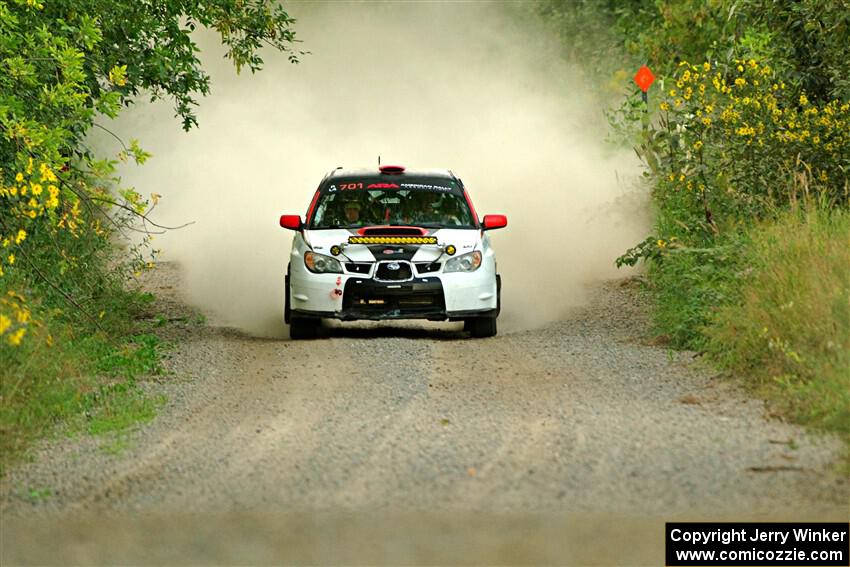 Jason Cook / Maggie Tu Subaru WRX on SS7, Refuge II.