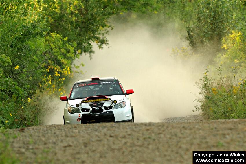 Jason Cook / Maggie Tu Subaru WRX on SS7, Refuge II.