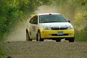 Drake Willis / Jacob Kohler Ford Focus ZX3 on SS7, Refuge II.