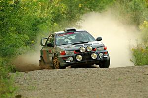 Josh Kemp / Danielle Kemp Subaru Impreza on SS7, Refuge II.