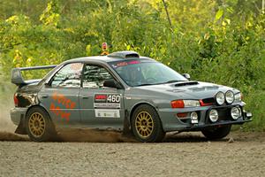 Josh Kemp / Danielle Kemp Subaru Impreza on SS7, Refuge II.