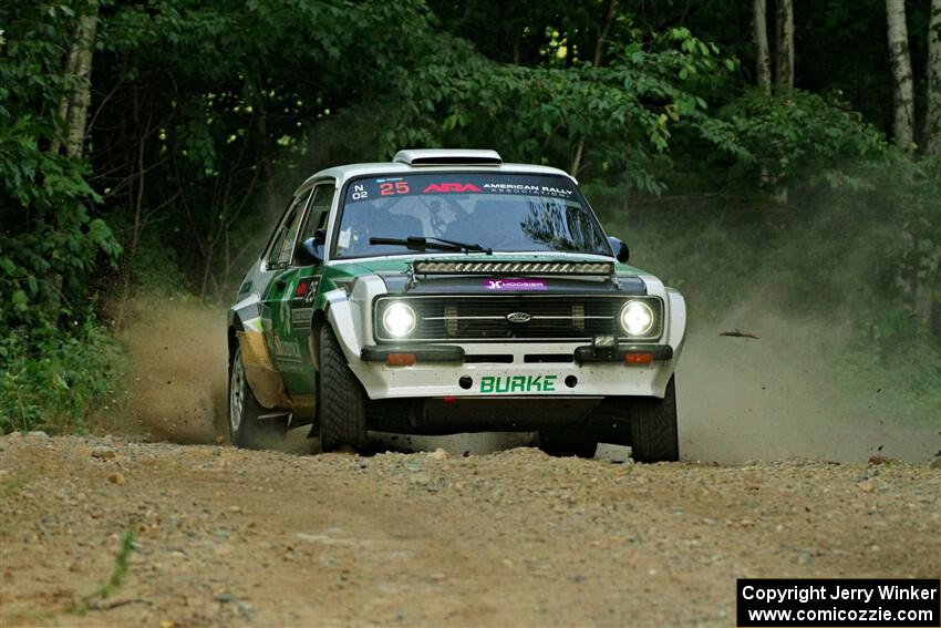 Seamus Burke / Gary McElhinney Ford Escort Mk II on SS9, Steamboat II.