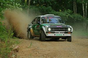 Seamus Burke / Gary McElhinney Ford Escort Mk II on SS9, Steamboat II.