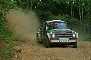 Seamus Burke / Gary McElhinney Ford Escort Mk II on SS9, Steamboat II.