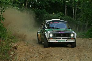 Seamus Burke / Gary McElhinney Ford Escort Mk II on SS9, Steamboat II.