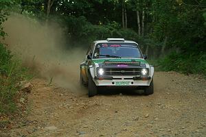 Seamus Burke / Gary McElhinney Ford Escort Mk II on SS9, Steamboat II.