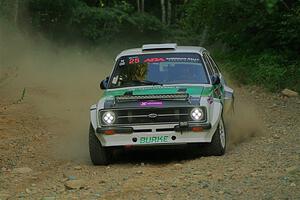 Seamus Burke / Gary McElhinney Ford Escort Mk II on SS9, Steamboat II.
