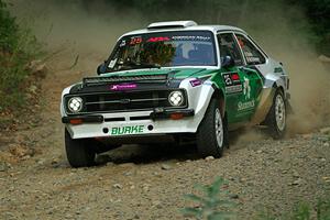 Seamus Burke / Gary McElhinney Ford Escort Mk II on SS9, Steamboat II.