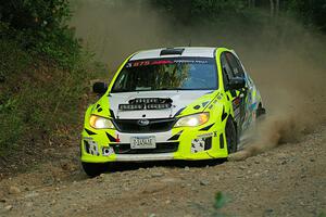 Vincent Trudel / Glen Ray Subaru WRX STi on SS9, Steamboat II.