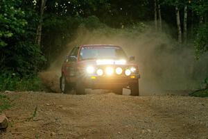 Levi Johnson / Griffin Johnson BMW 325e on SS9, Steamboat II.
