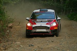 Madelyn Tabor / Sophia McKee Ford Fiesta Rally3 on SS9, Steamboat II.