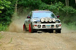 Aidan Hicks / John Hicks Subaru Impreza Wagon on SS9, Steamboat II.