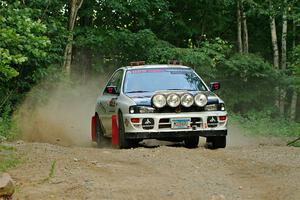 Aidan Hicks / John Hicks Subaru Impreza Wagon on SS9, Steamboat II.