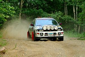 Aidan Hicks / John Hicks Subaru Impreza Wagon on SS9, Steamboat II.