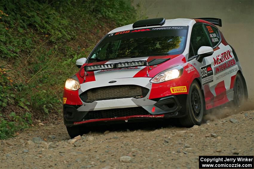 Madelyn Tabor / Sophia McKee Ford Fiesta Rally3 on SS9, Steamboat II.