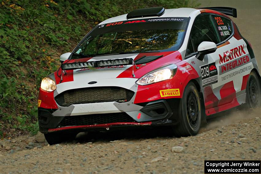 Madelyn Tabor / Sophia McKee Ford Fiesta Rally3 on SS9, Steamboat II.